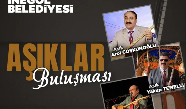 Bursa İnegöl yeni yılın ilk etkinliğinde 'Aşık'ları buluşturuyor