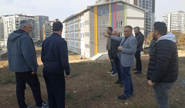 Eğitim yatırımları ve güçlendirme çalışmaları yerinde incelendi