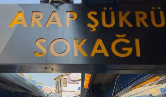 Arap Şükrü Sokağı'na yıkım kararı!