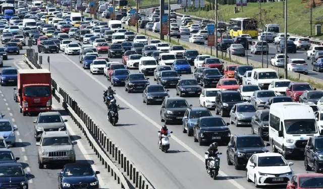 Dünyanın en yoğun 12. trafiği Türkiye