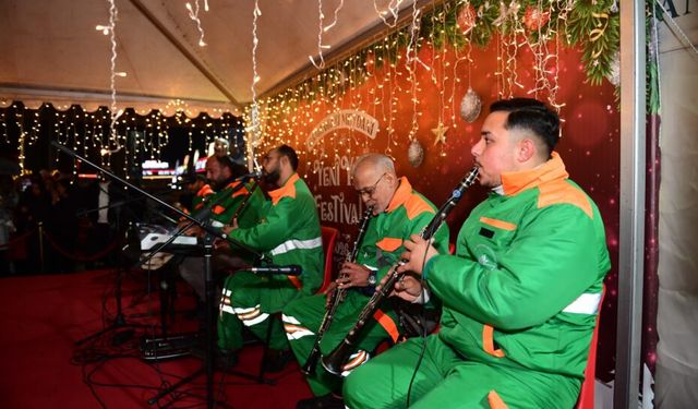 Temizlik İşleri Orkestrası’ndan Yeni Yıl Coşkusu
