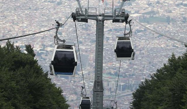 Bursa'ya yeni teleferik hattı geliyor
