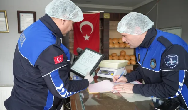 Yenişehir'de fırınlara sıkı denetim...
