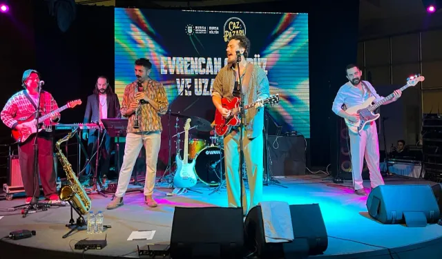 Bursa'da Evrencan Gündüz ile 'Caz Pazarı'