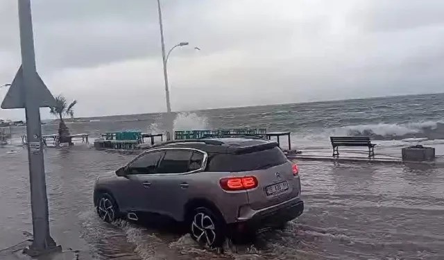 Bursa'da deniz ve kara birleşti