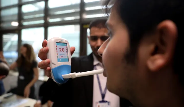 Bursa Büyükşehir personeline karbonmonoksit ölçümü