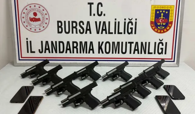 Gemlik'te ruhsatsız silah operasyonu: 4 tutuklama