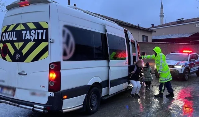 Bursa'da okul ziliyle birlkte Jandarma denetimleri artırdı