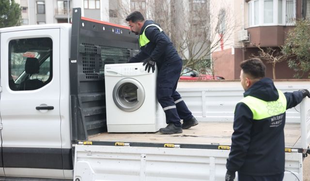 Nilüfer’de elektronik atıklar  kontrollü şekilde toplanıyor