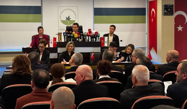 Bursa Osmangazi Meclisi'nde Tanju Özcan gerginliği!