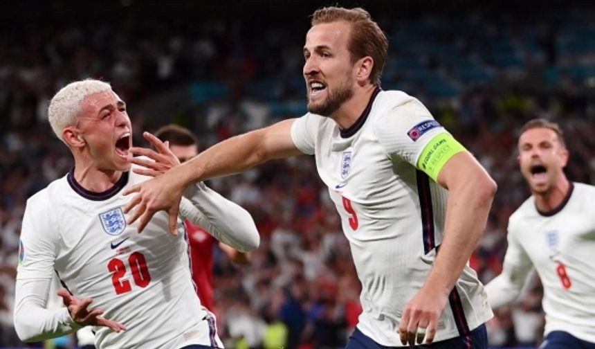 EURO 2020 Yarı Final mücadelesinde İngiltere, finalde İtalya'nın rakibi oldu