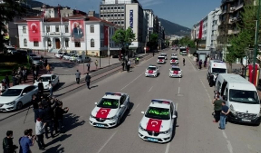 Bursa’da sade 23 Nisan kutlaması