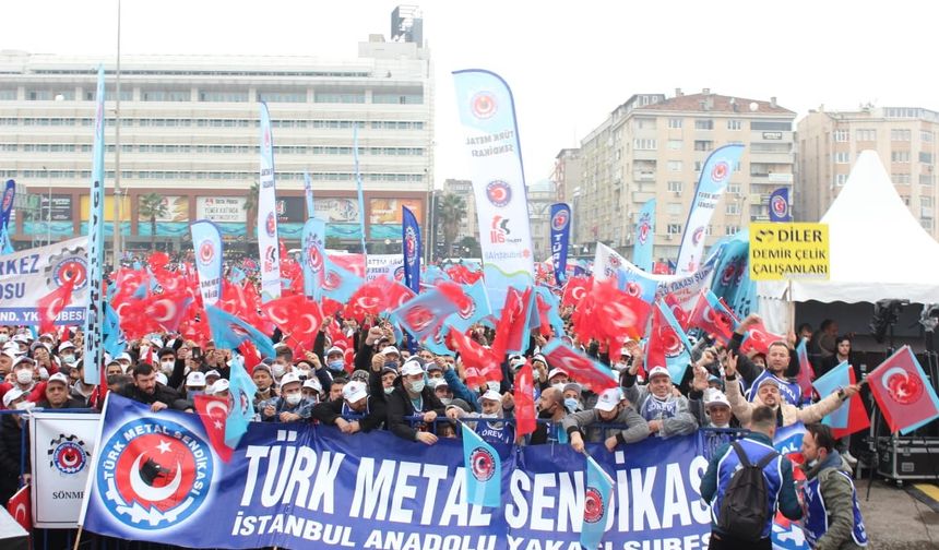 Türk Metal, MESS’in teklifini Kocaeli'de protesto etti