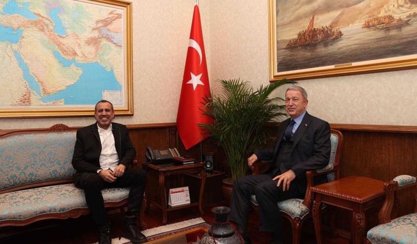 Milli Savunma Bakanı Haluk Levent ile görüştü