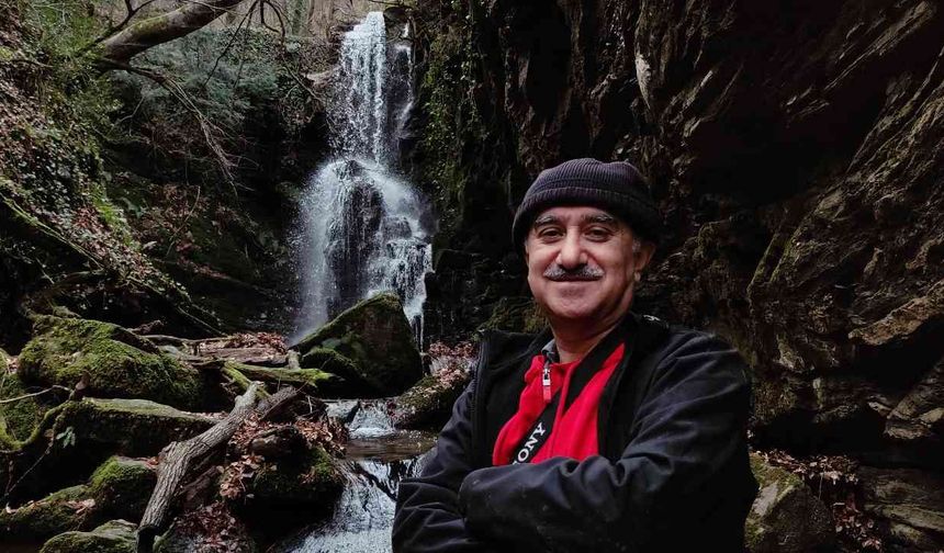 Bursa'da öğretmenin keşfettiği şelale kendine hayran bırakıyor