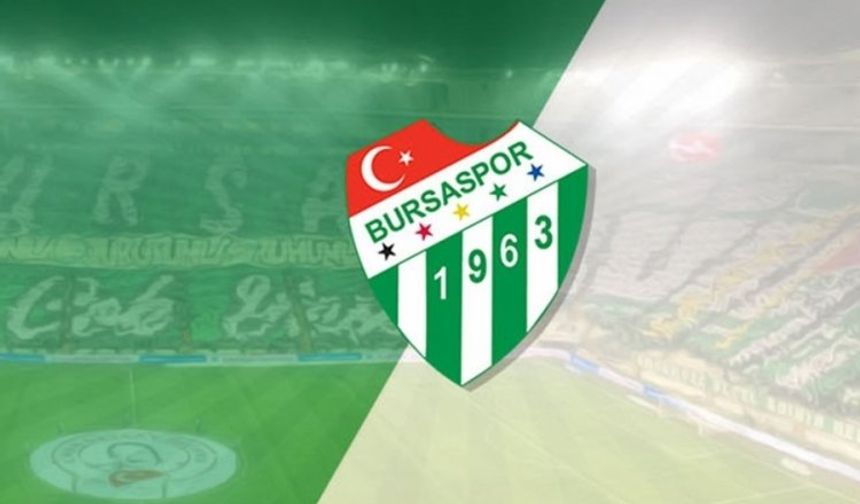 Bursaspor'da beklenen haber geldi! Transfer tahtası açıldı...