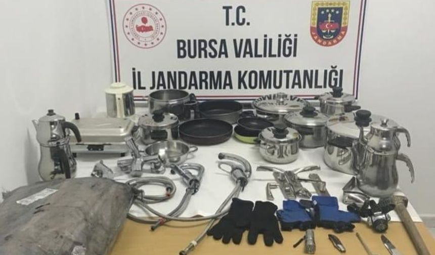 Yazlık villaları soyan hırsızlara operasyon: 7 gözaltı!