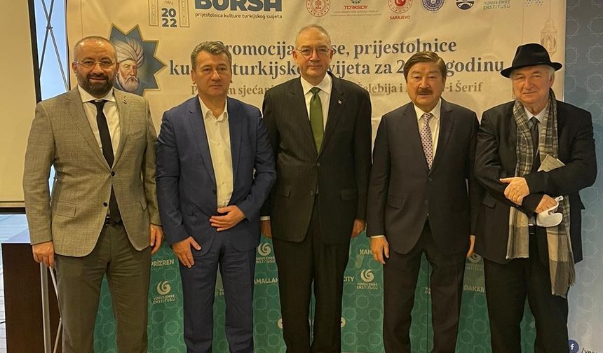 Saraybosna’da Bursa 2022 Türk Dünyası Kültür Başkenti tanıtımı