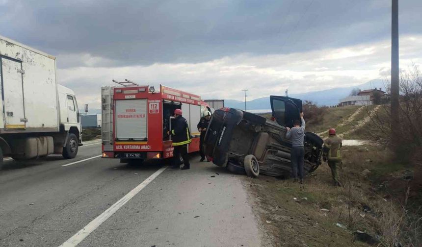 Emniyet kemeri hayat kurtardı!