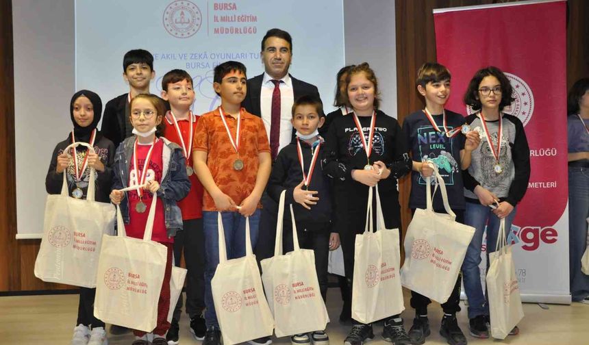 Türkiye Akıl ve Zekâ Oyunları Turnuvası Bursa il finali ödülleri