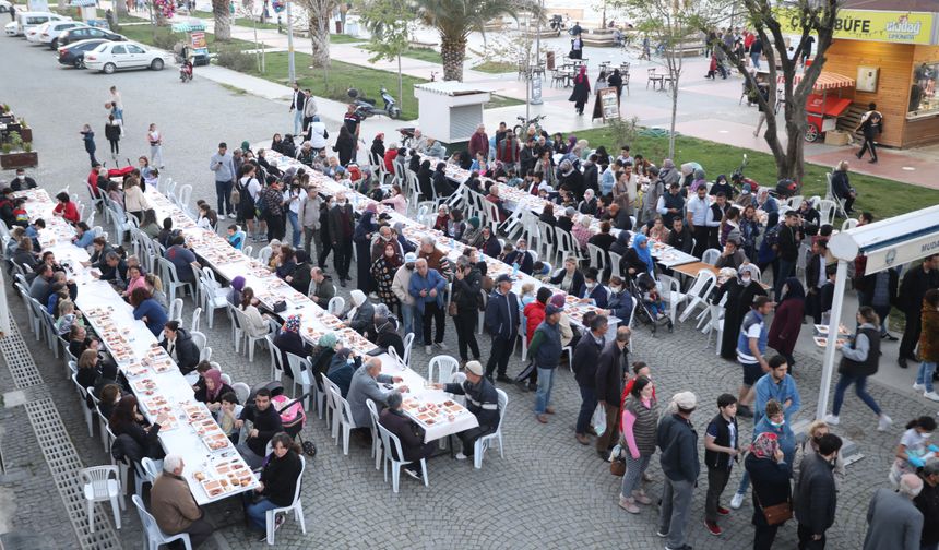 Mudanya geleneksel ramazan şenliğinde buluştu!