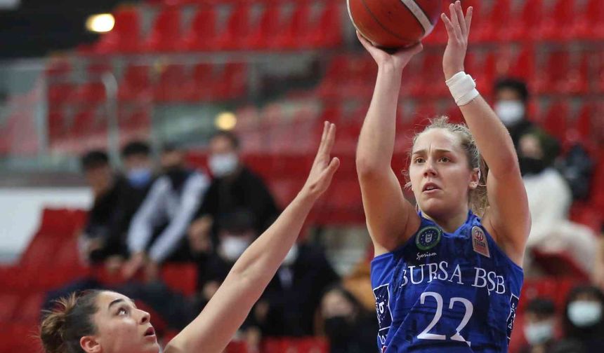 Bursa Büyükşehir Belediyesporlu kadın basket WBNA için Amerika’ya gitti