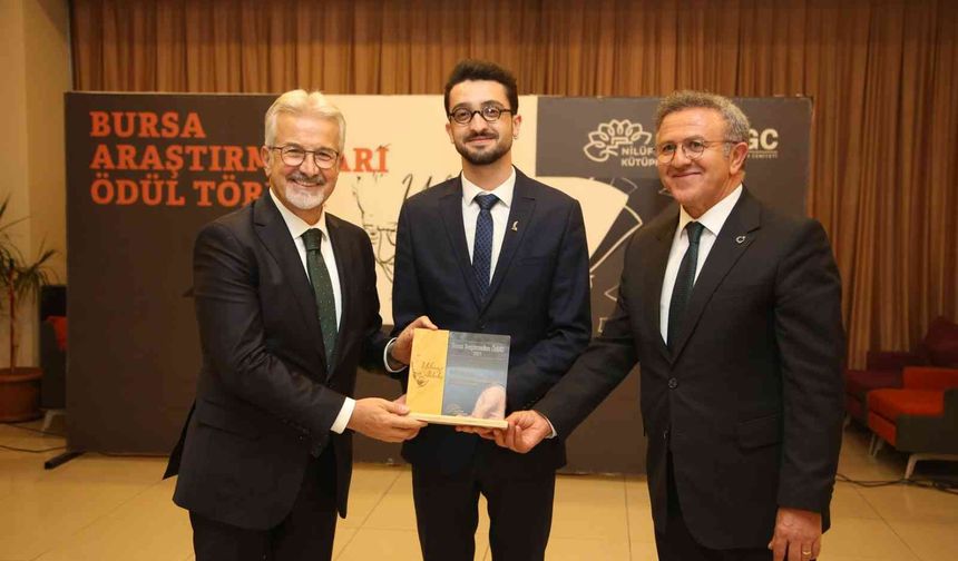 Bursa'nın araştırma kültürü ödüller ile yaşatılıyor