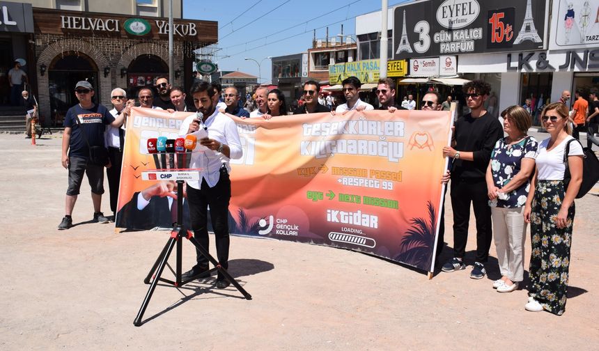 CHP Bursa'dan basın açıklaması