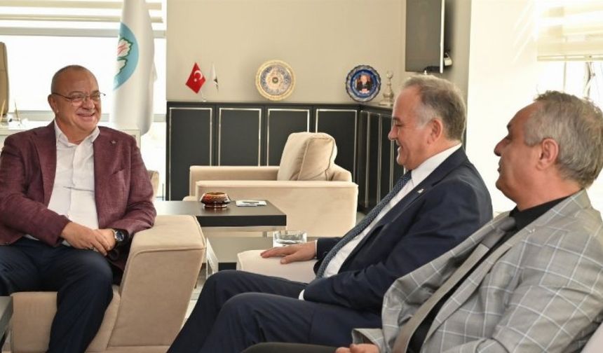 MHP Grup Başkanvekili Akçay’dan Başkan Ergün’e ziyaret