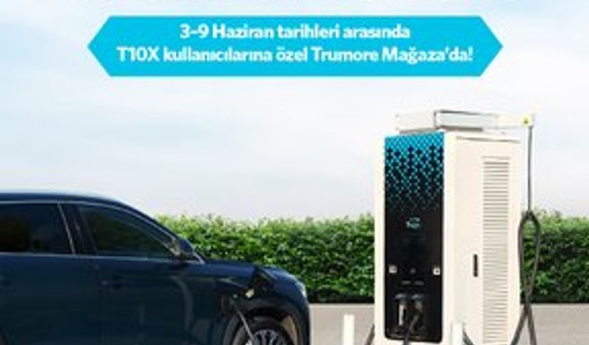 Bayramda Togg'unuzla Yola Çıkacaklara Özel! 1000 TL'ye 2000 TL Şarj ve T10X Tişörtü Fırsatı!