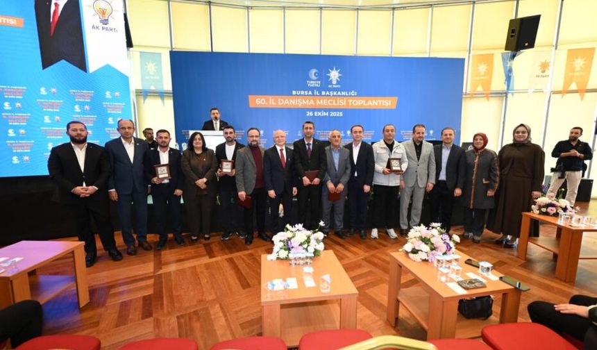 AK Parti Bursa’da 60. İl Danışma Meclisi Yoğun Katılımla Gerçekleştirildi