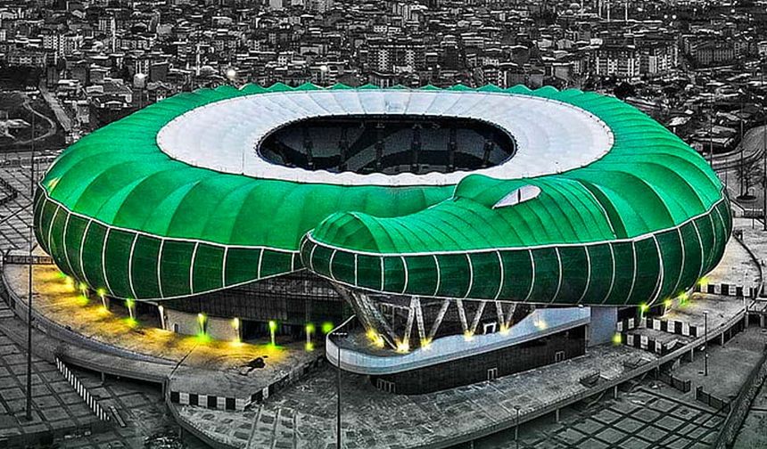 Bursa'nın su sorununu Bursaspor Stadı çözecek