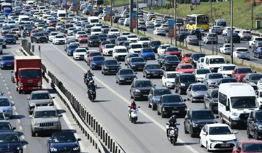 Dünyanın en yoğun 12. trafiği Türkiye