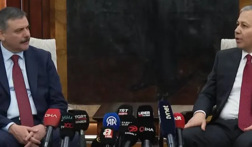 İçişleri Bakanlığı'nda devir teslim töreni