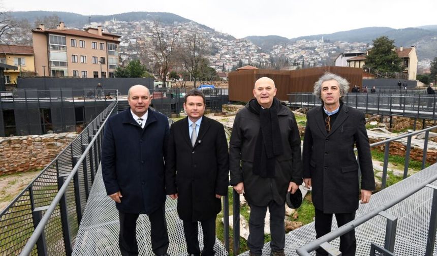 ‘Hisar Arkeopark’ Bursa’nın Turizmini Baştan Yazacak
