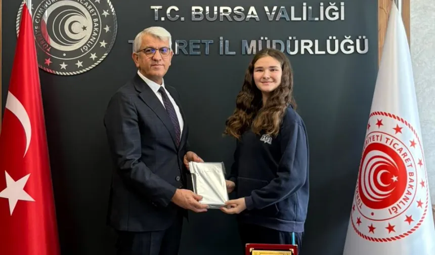Bilinçli Tüketici Resim Yarışması'nda Esma Gül Bursa birincisi oldu